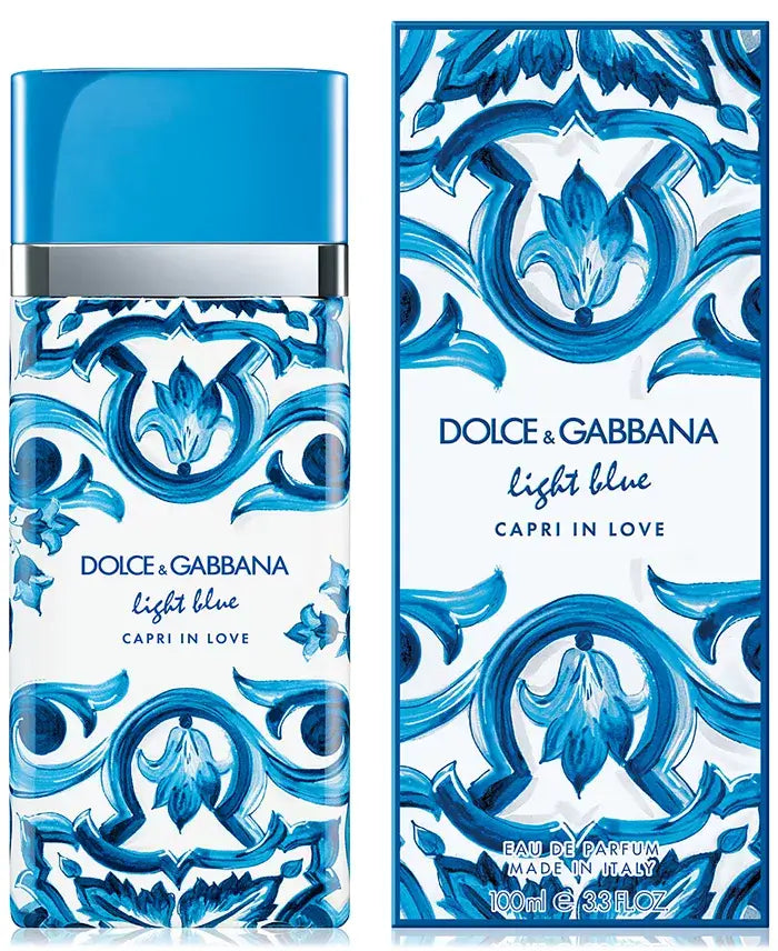 Dolce & Gabbana Light Blue Capri In Love