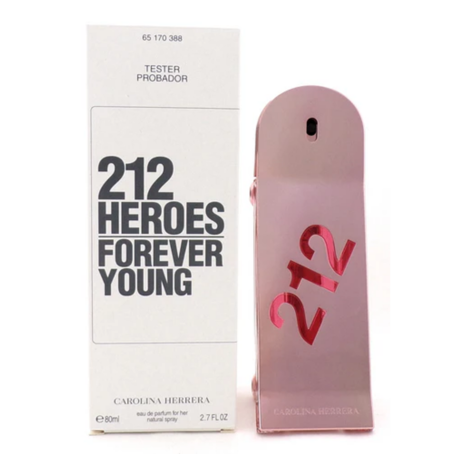 Carolina Herrera 212 Heroes 2.7oz EDP Spray TESTER - D&R Perfumes