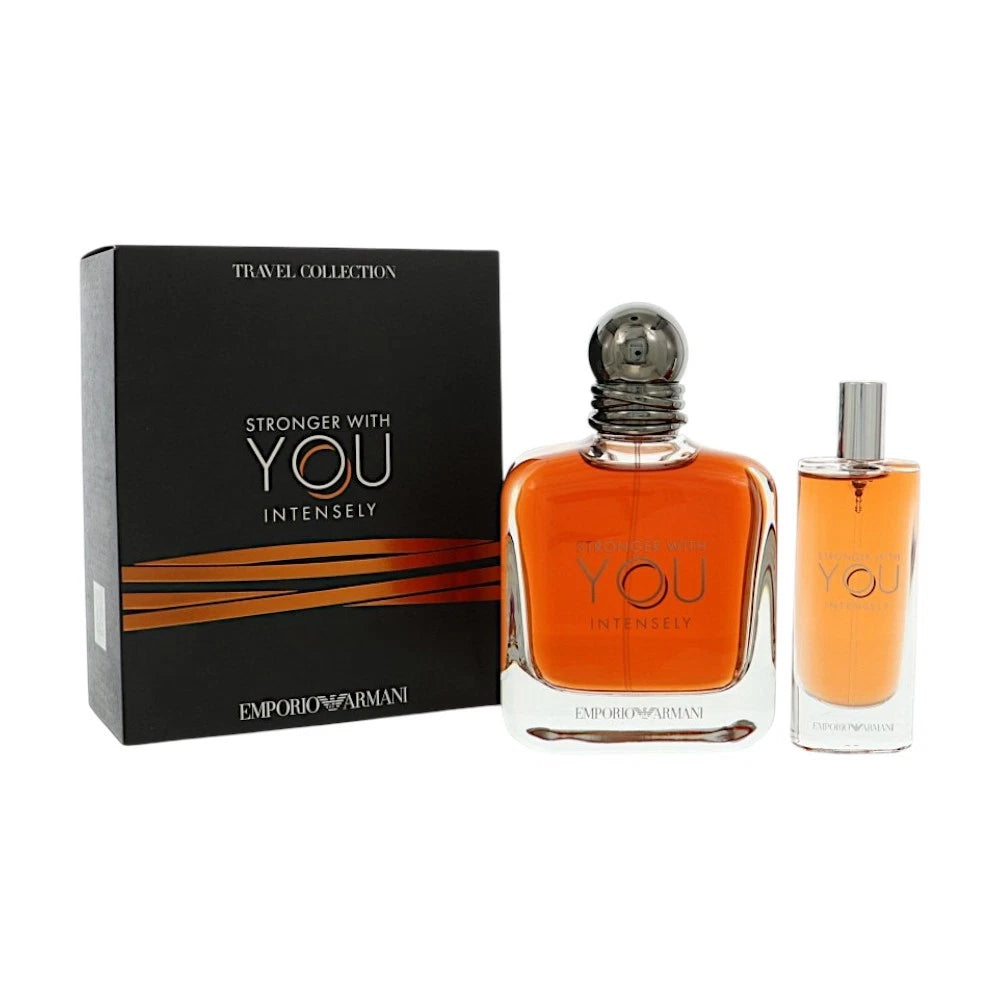Emporio Armani Stronger With You Intensely 2pc Travel Exclusive set men