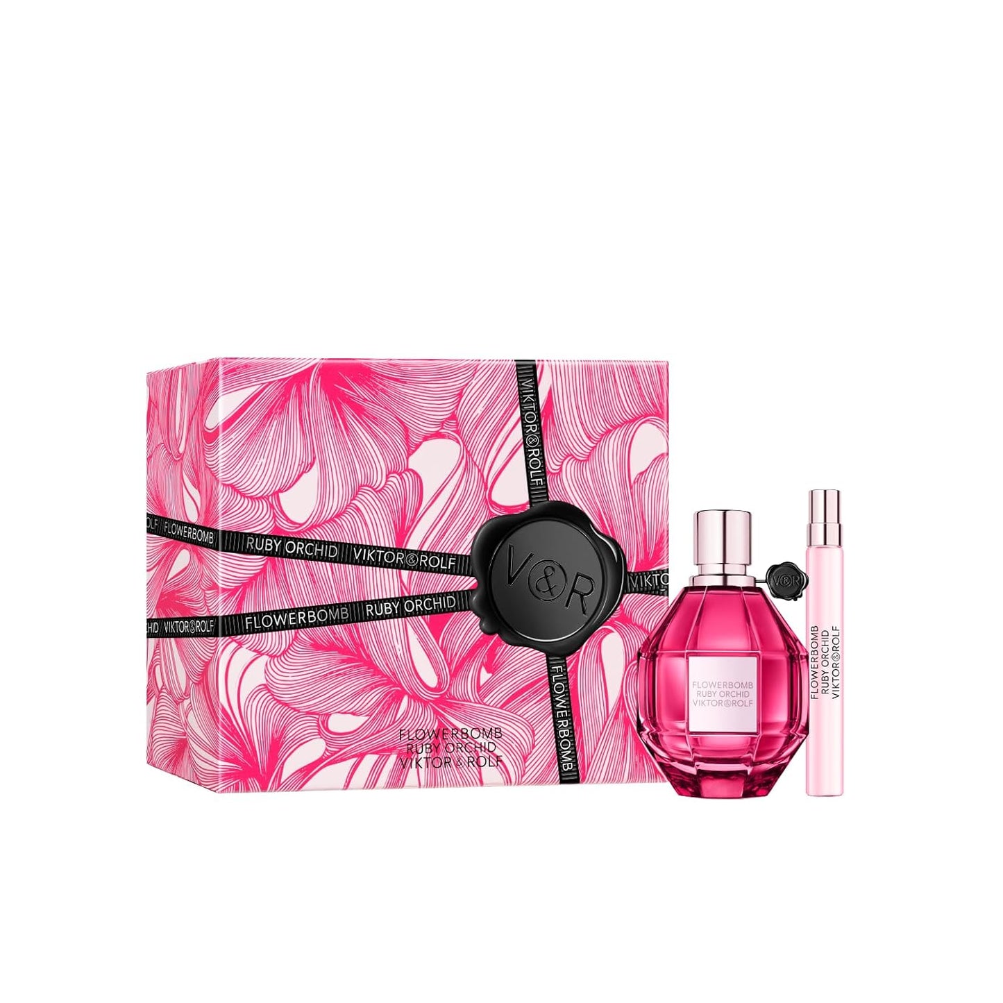 Viktor & Rolf Flowerbomb Ruby Orchid 2pc Travel Gift Set