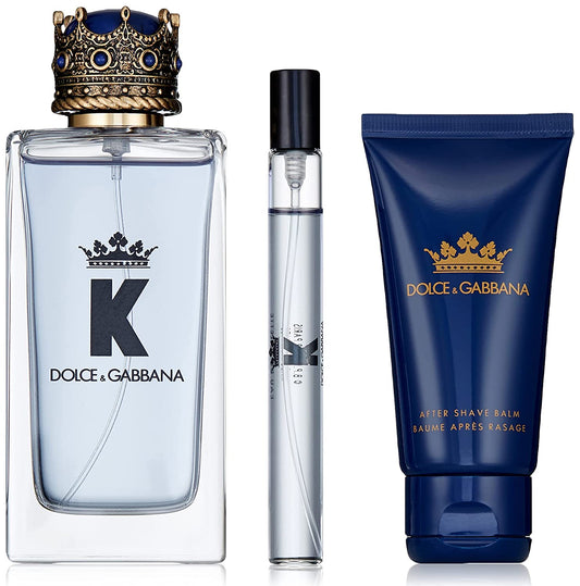 D&G king perfume gift set