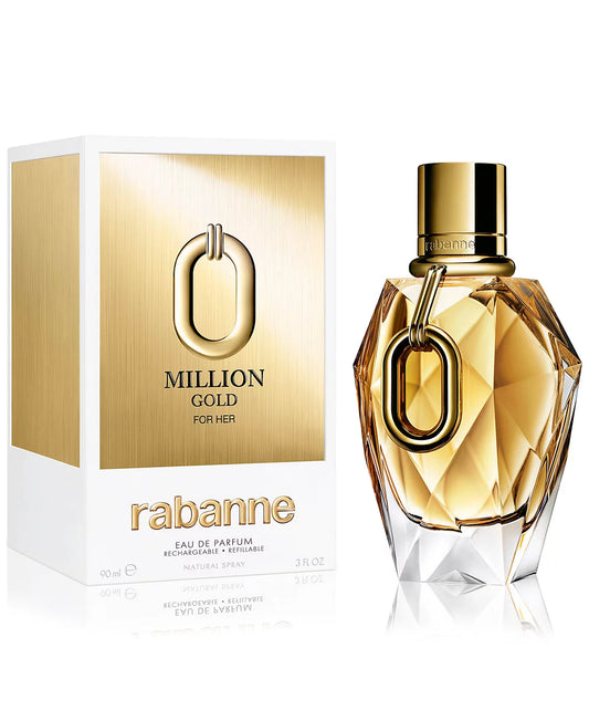 Paco Rabanne Million Gold for Women 3.0 Oz. EDP Spray