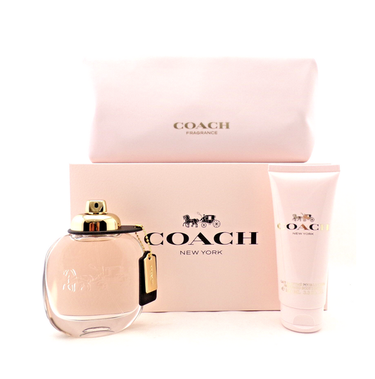 Coach New York Eau de Parfum 3PC Gift Set For Women