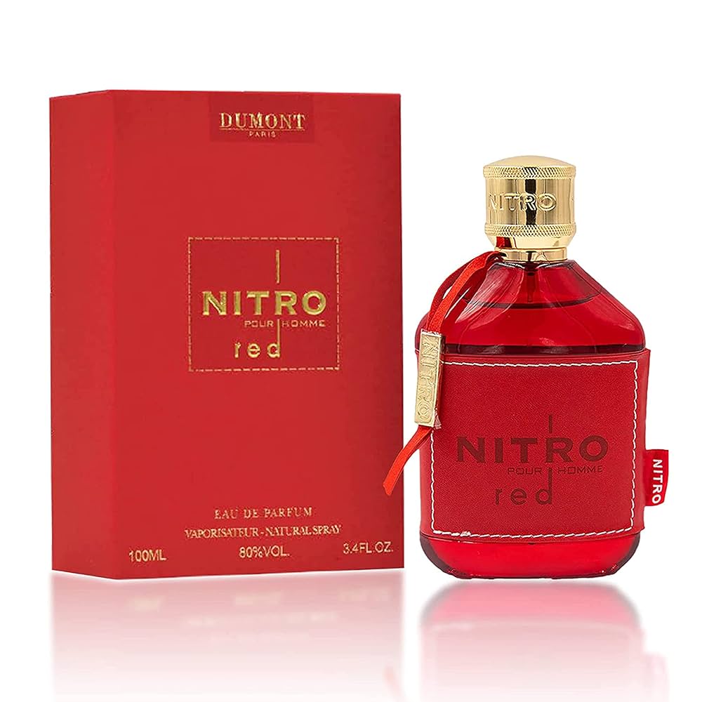 Dumont Nitro Red 3.4 Oz EDP Spray for Men