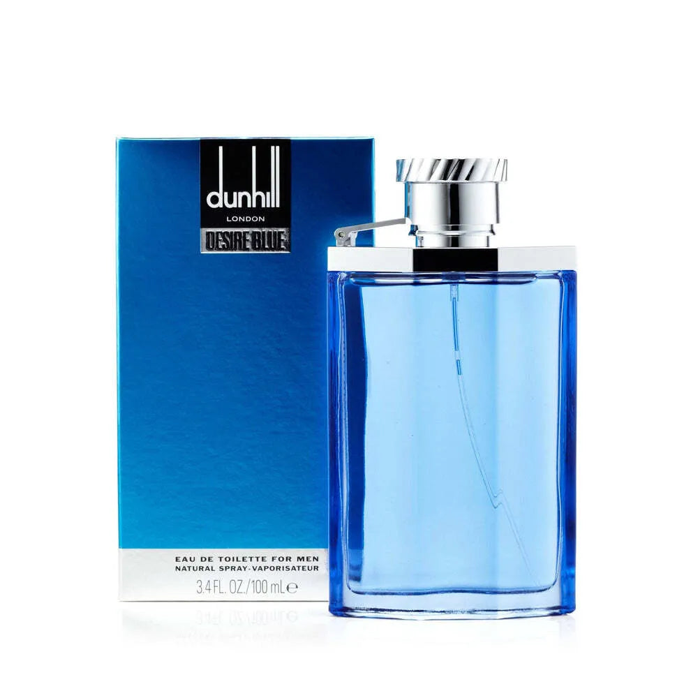 Alfred Dunhill Desire Blue 3.4 oz Eau De Toilette Spray for Men - D&R Perfumes