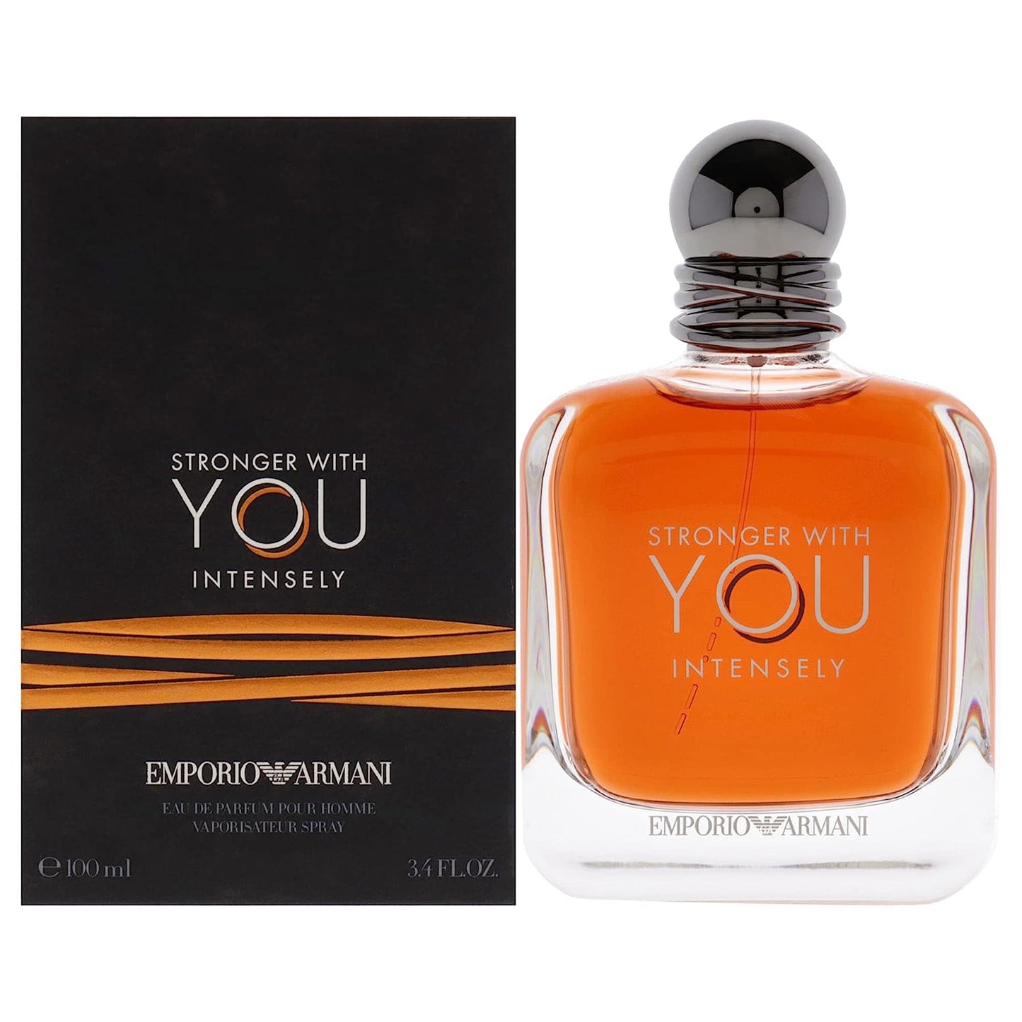 Armani Stronger With You Intensely 3.4 oz Eau De Parfum Spray - D&R Perfumes