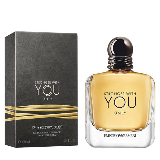 Armani Stronger with You Only 3.4 oz Eau De Toilette Spray - D&R Perfumes