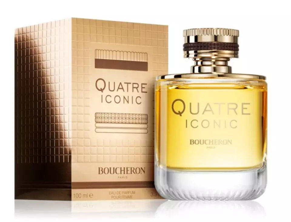 Boucheron Quatre Iconic 3.3 Oz Eau De Parfum Spray for Women - D&R Perfumes