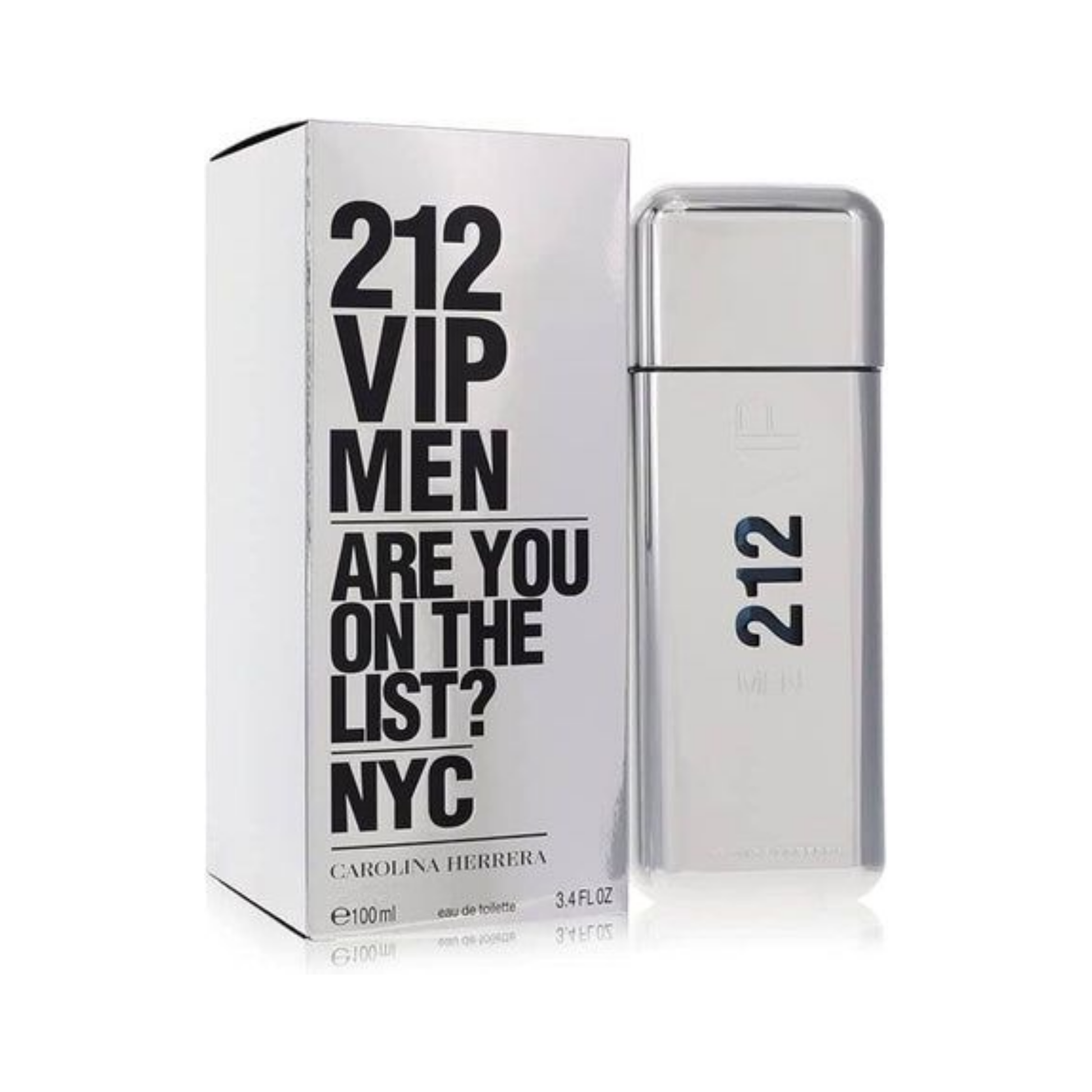 Carolina Herrera 212 VIP for Men 3.4oz EDT Spray - D&R Perfumes