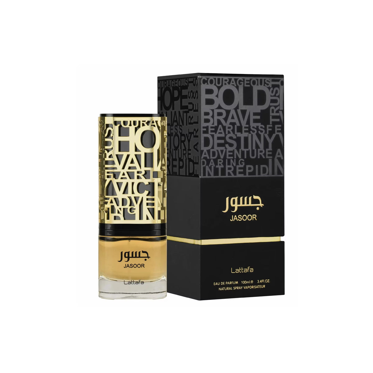 Lattafa JASOOR 3.4 Oz EDP Spray For Men