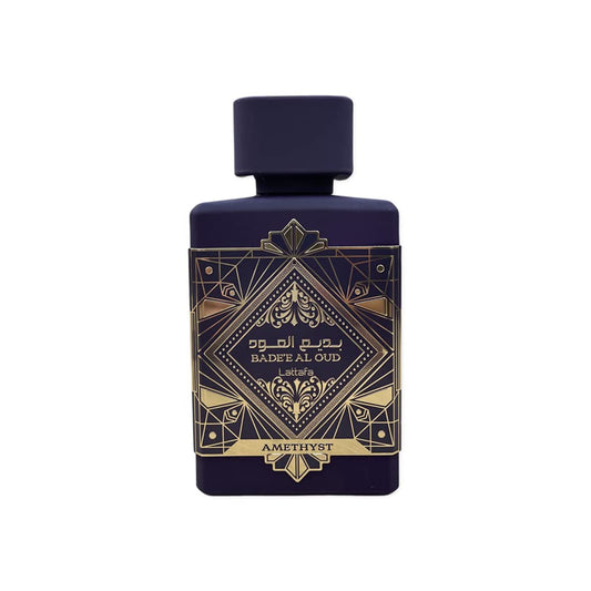 Lattafa Badee Oud Amethyst UNISEX 3.4oz EDP Spray - D&R Perfumes