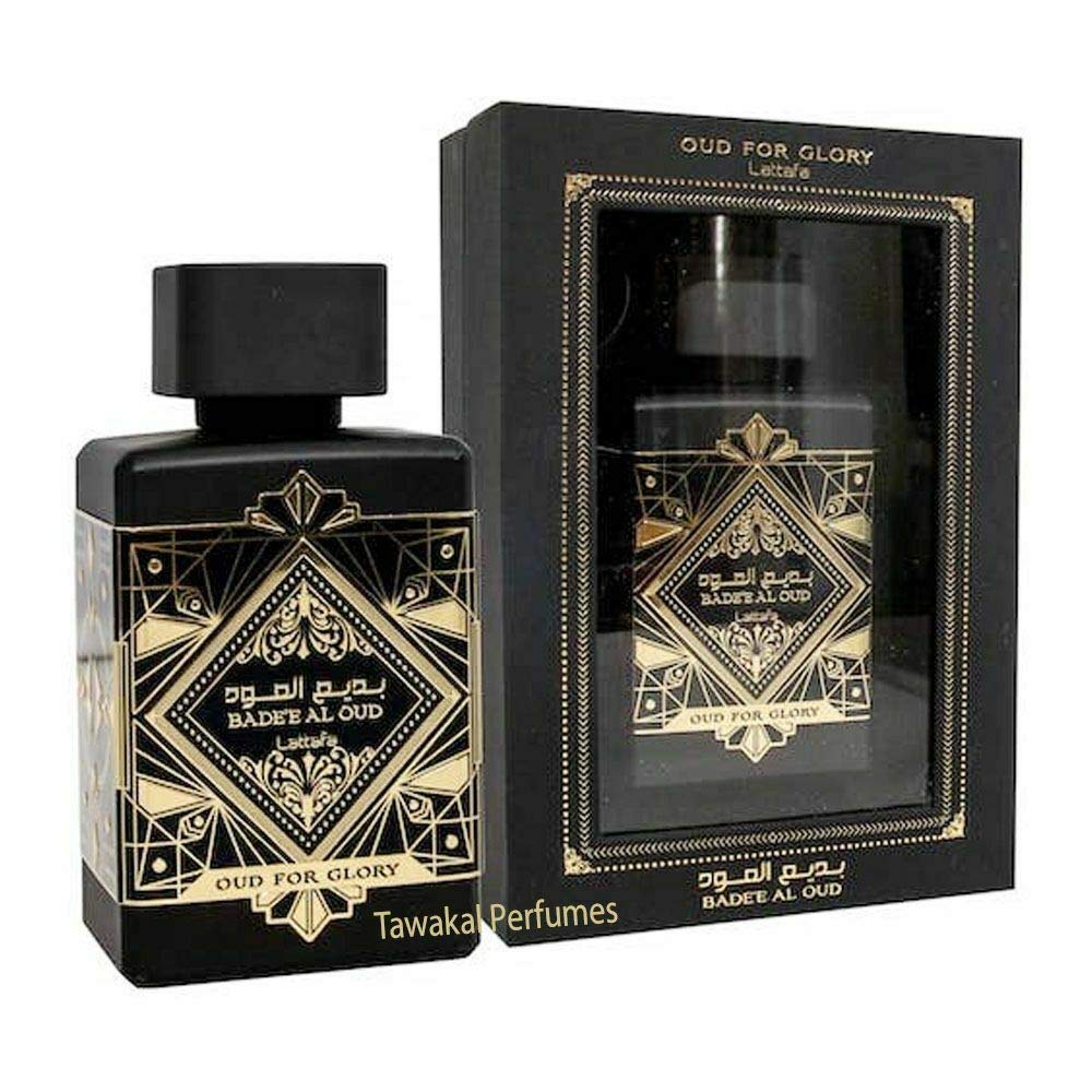 Lattafa Badee Oud For Glory For Men 3.4oz Eau De Parfum Spray - D&R Perfumes