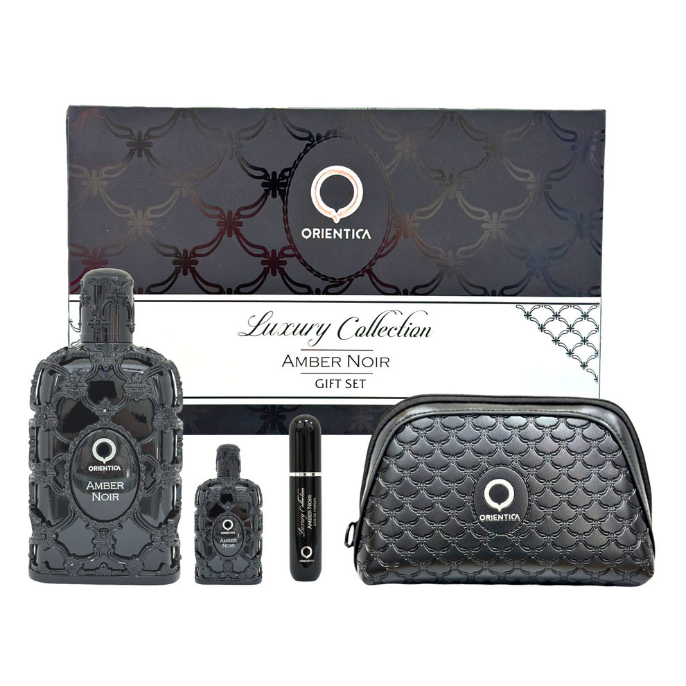 Orientica Amber Noir 4pc Gift Set - D&R Perfumes