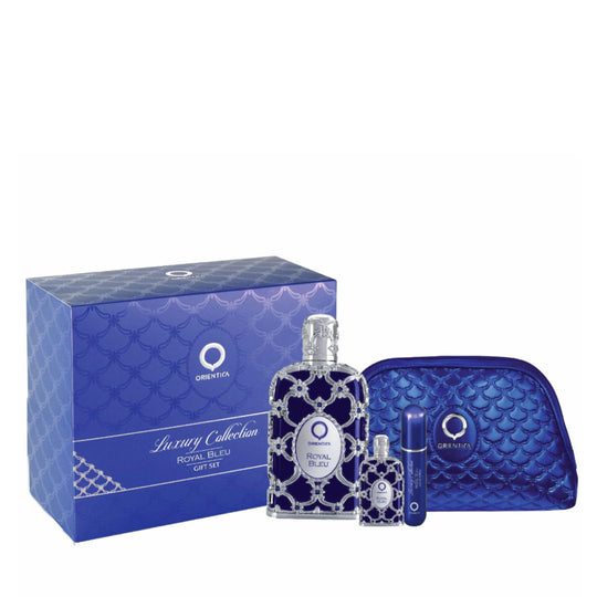 Orientica Royal Blue 4pc Gift Set - D&R Perfumes