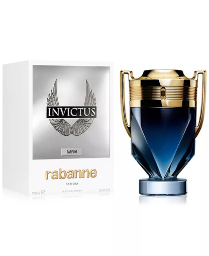 Paco Rabanne Invictus 3.4 Oz Parfum Spray - D&R Perfumes