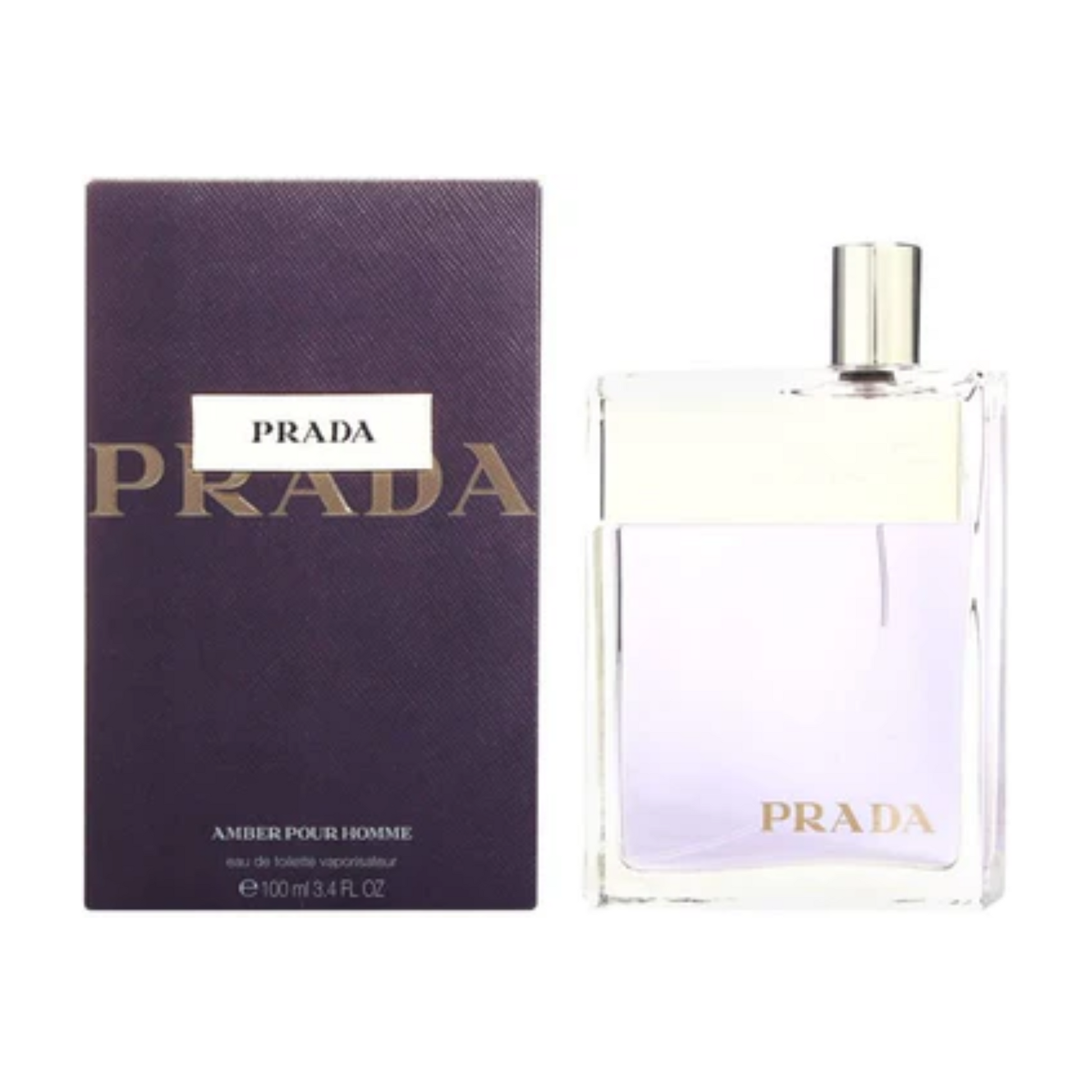 Prada Amber Pour Homme 3.4 oz Eau de Toilette Spray - D&R Perfumes