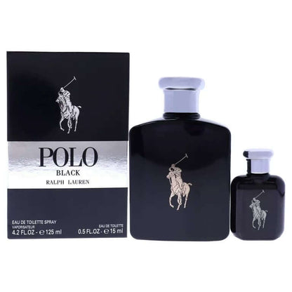 Ralph Lauren Polo Black 2 Pc Travel Gift Set for Men - D&R Perfumes