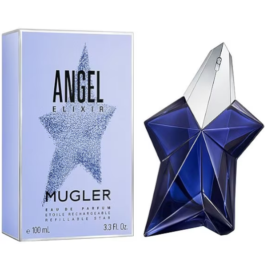 Thierry Mugler Angel Elixir 3.3 oz EDP Refillable Star for Women - D&R Perfumes