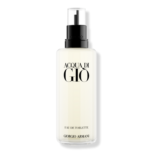 Giorgio Armani Acqua di Gio Eau de Toilette spray bottle on a white background