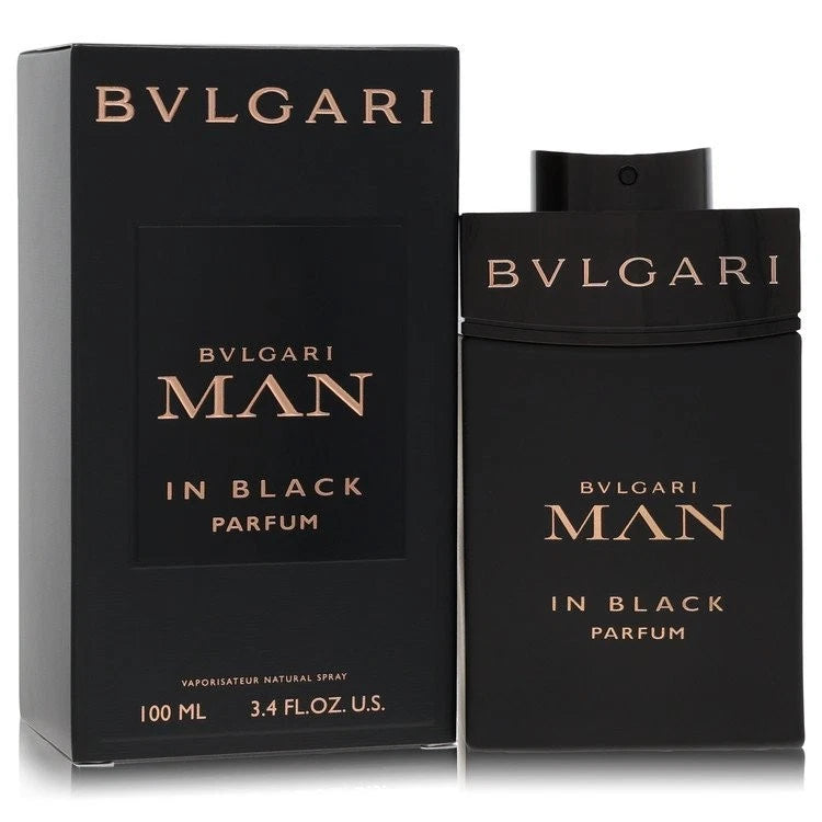 Bvlgari Man In Black 3.4 oz Parfum Spray for men