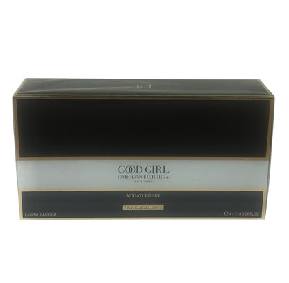 Box of Carolina Herrera Good Girl perfume on a white background