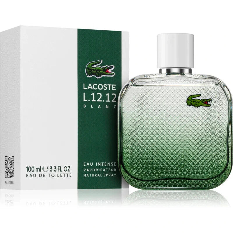 Lacoste L.12.12 Blanc Intense for Men 3.3 oz EDT Spray