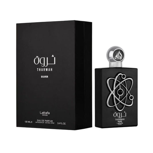 Lattafa Pride Tharwa Silver 3.4 Oz. EDP Spray