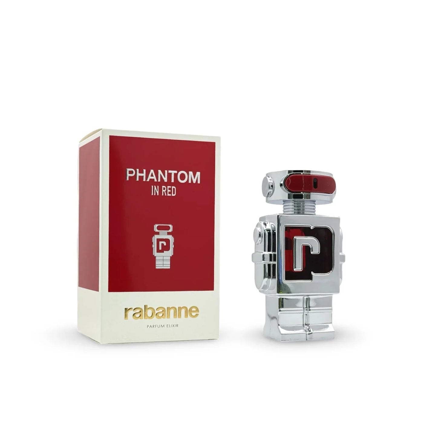 Paco Rabanne Phantom In Red 3.4 oz Parfum Elixir men