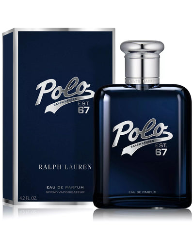 Polo Ralph Lauren Eau de Parfum bottle and packaging on a white background