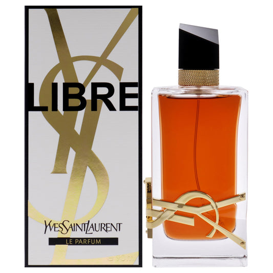 yves saint laurent libre parfum on white background