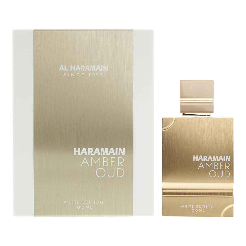 Al Haramain Amber Oud White Edition 3.3oz Eau de Parfum  Spray Unisex - D&R Perfumes