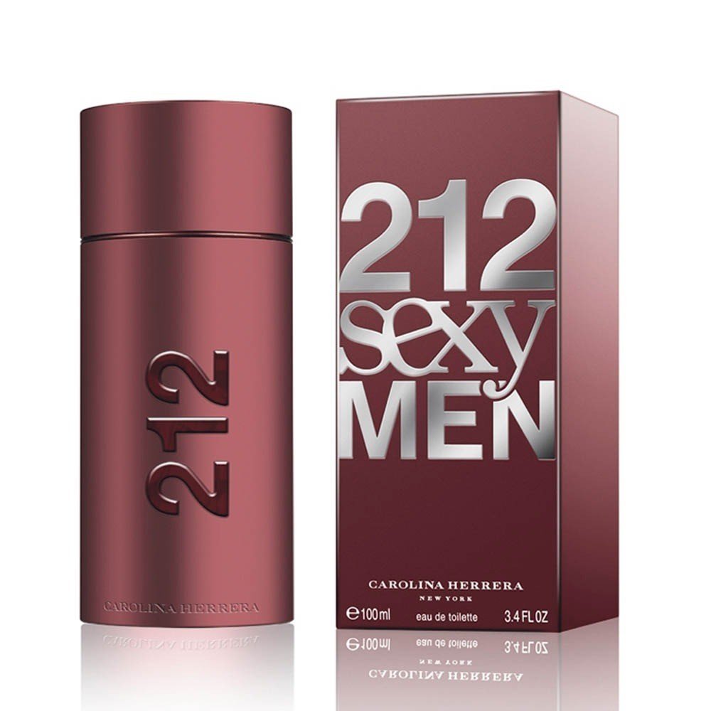 Carolina Herrera 212 Sexy 3.4 oz Eau De Toilette Spray for Men - D&R Perfumes