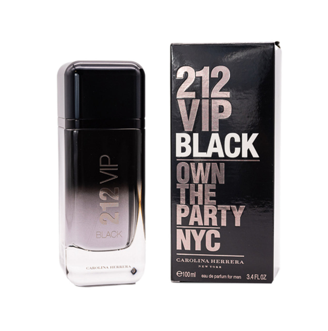 Carolina Herrera 212 VIP Black Own the Party 3.4oz Eau de Parfum Spray - D&R Perfumes