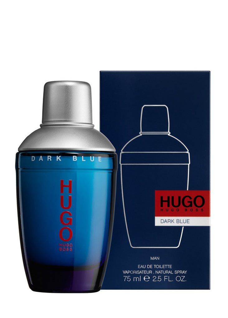 Hugo Dark Blue 2.5 oz Eau de Toilette Spray - D&R Perfumes