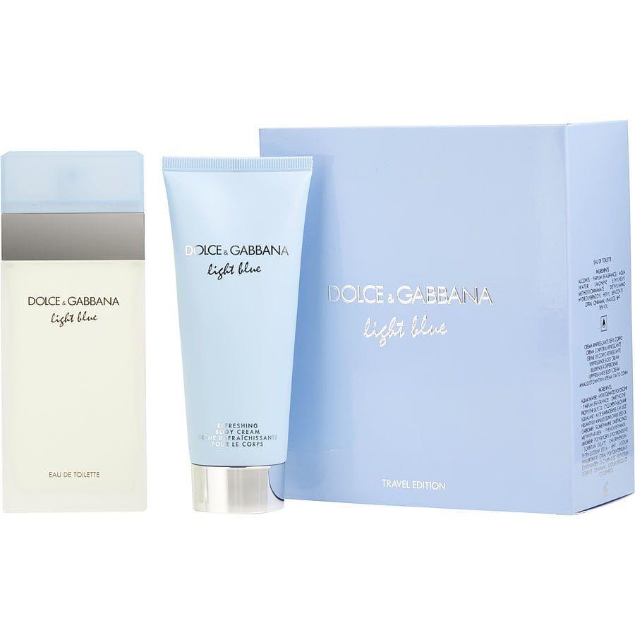 D&G light blue gift set