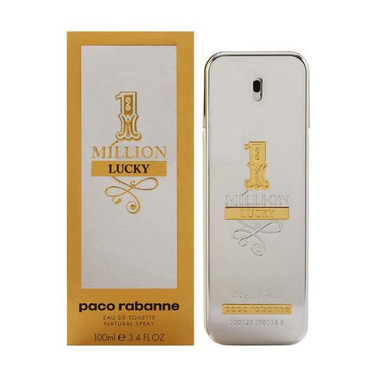 Paco Rabanne One Million Lucky 3.4 oz Eau De Toilette Spray For Men - D&R Perfumes
