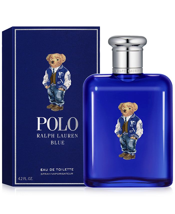 Ralph Lauren Polo Blue 4.2 EDT Spray Bear Edition - D&R Perfumes