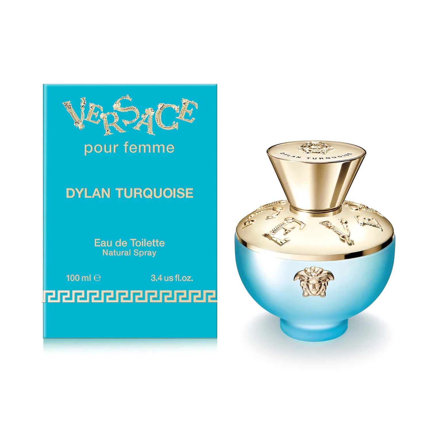 Versace Dylan Blue Turquoise 3.4 Oz EDT Spray - D&R Perfumes