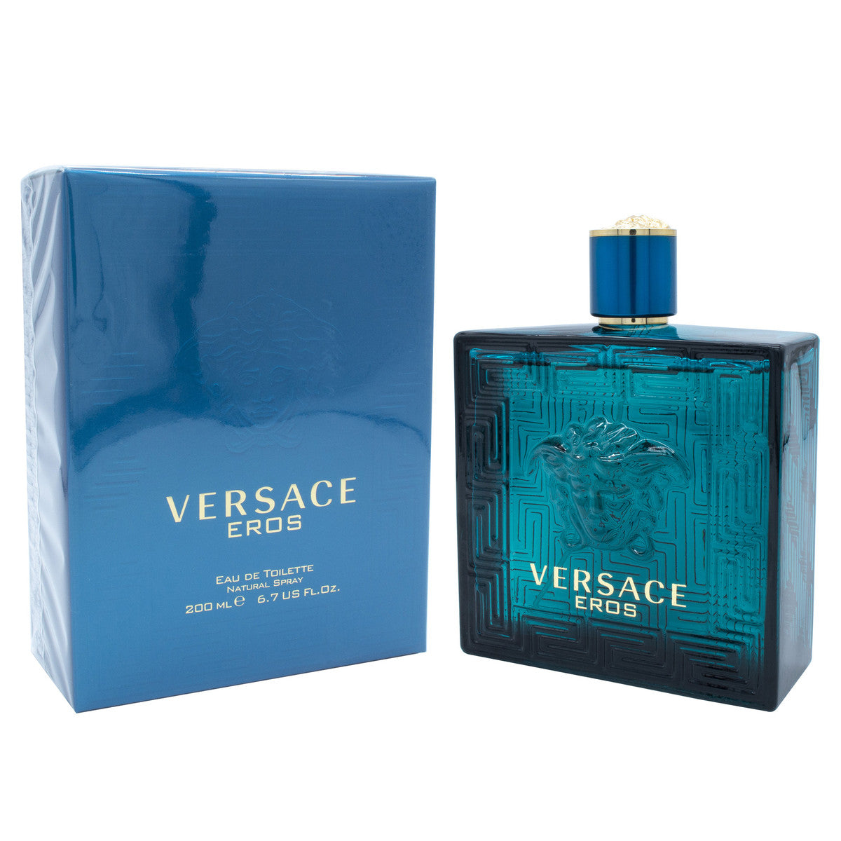 Versace Eros 6.7oz EDT Spray - D&R Perfumes