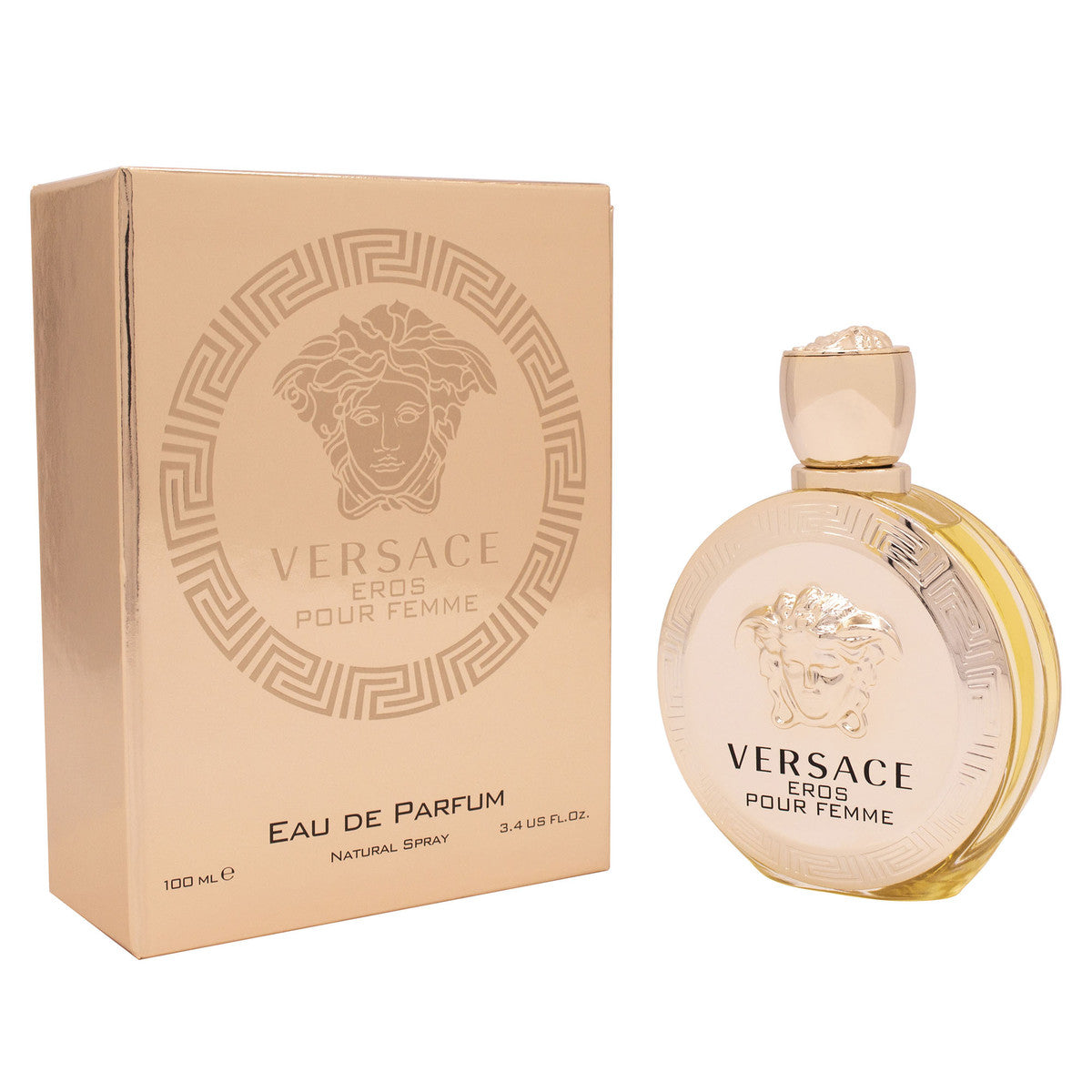 Versace Eros Pour Femme 3.4oz EDP Spray - D&R Perfumes