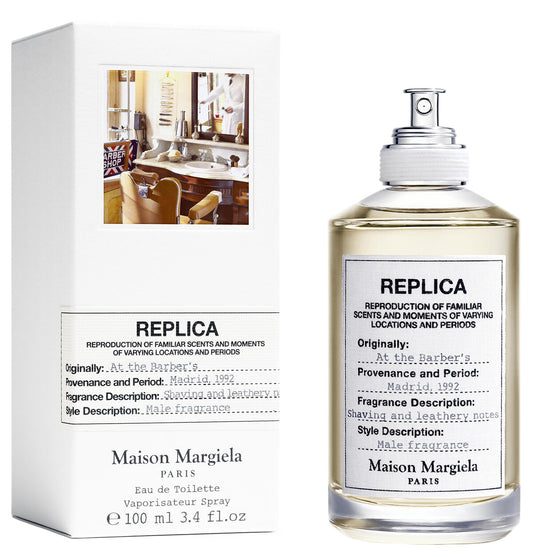 replica at the barber's perfume for men