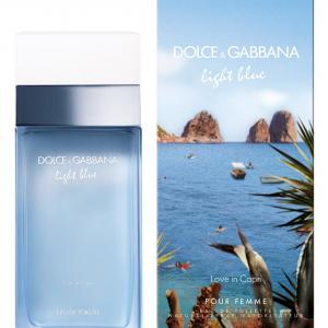 D&G light blue love in capri fragrance for women